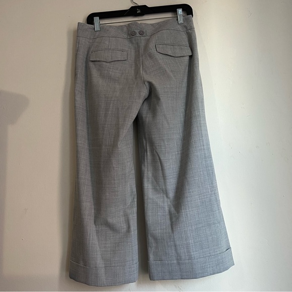 Express Designstudio Editor Capri Wide Leg pants size 4 - Picture 2 of 11